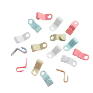 20 Counts Hanger Connector Hooks for Clothes Storage，Space Saving Organizer，Space Saver Hangers，Hangers Accessory, Random Colors