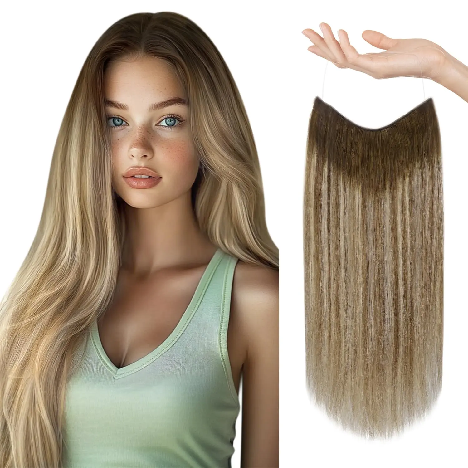 #6/60/6 Ombre Medium Brown Balayage