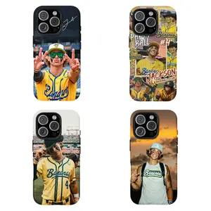 Baseball Player KJ Collage Phone Case Best Gift for Fans Compatible for iPhone 11 12 13 14 15 16 17 Pro Max Plus Air Mini Sports Aesthetic Athlete Tribute Core Heavy Duty Impact Resistant Polycarbonate Shield Drop Cover