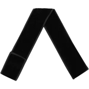 Football Towel, Sports Towel with Hook and Loop Fastener to Clean Football Visor and Gloves (Black)