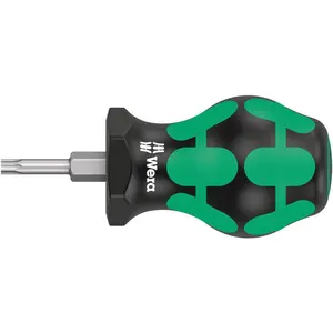 WERA 05008857001 367 STUBBY TX 15 X 79 MM STUBBY SCREWDRIVER FOR TORX SCREWS