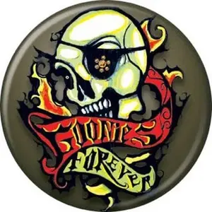 Goonies-Forever Buttons 1.25" Round - Original Design with No Additional Features or Text