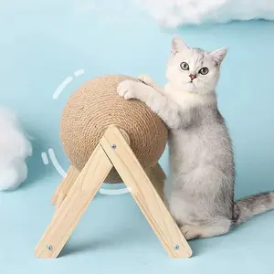 Climbing Scratcher Exercise Ball Toy for Cats - Durable High-Quality Materials & Interactive Design for Physical Health & Mental Stimulation