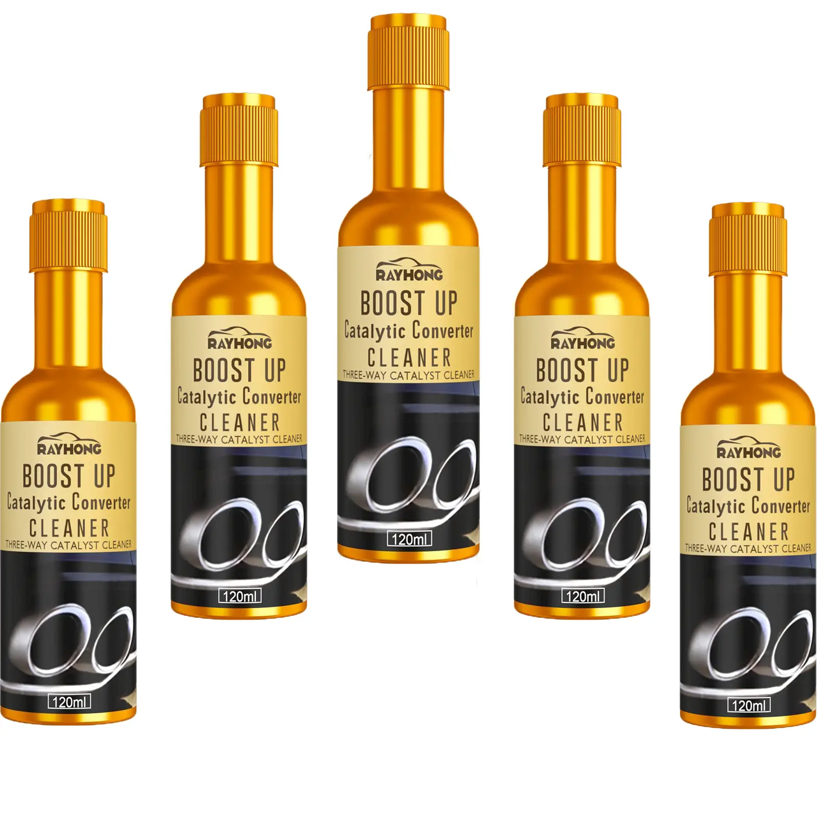 5pcs Car Automotive Is A Non-Disassembly Cleaning Agent For The Interior Of A Car, Removing Carbon Deposits From Exhaust Gases Catalytic Converter Ca