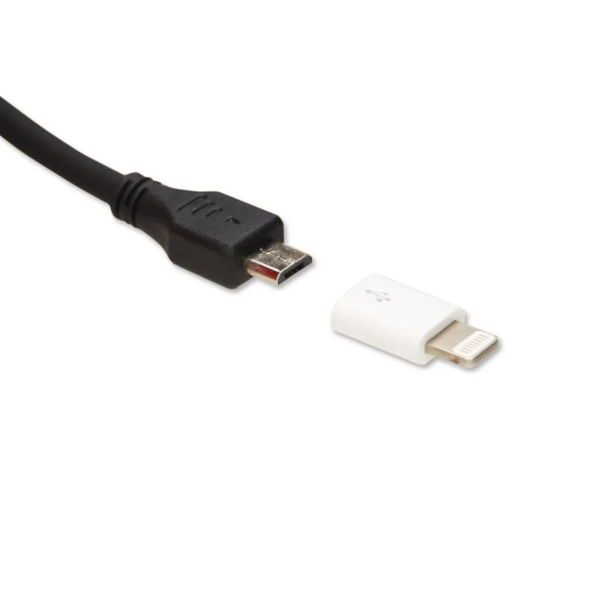 212 MAIN Micro-USB Female-to-Male iPhone Adapter, Compatible with Ridepower Phone Charger Cables, For Gadget Enthusiasts (Home Improvement Accessory)