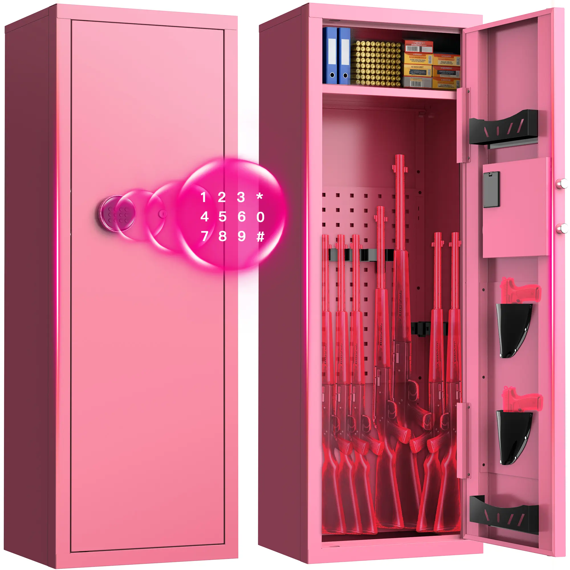 14.17"D x 17.72"W x 51.18"H-PINK