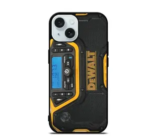 DEWALT Tough Phone Case for Phone 12-17 Pro Max - Durable and Impact-Resistant, Glossy Finish, UV Protection, Customized Design