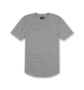 Tri-Blend Scallop V | Heather Grey