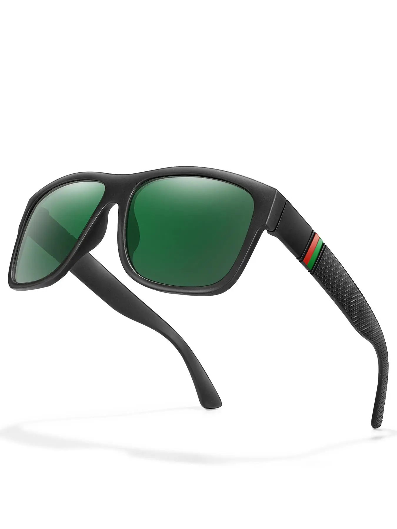 Unisex Simple Polarized Sunglasses, Casual Trendy Square Frame Sunglasses, Fashionable Sunglasses for Outdoor Activities, Valentine's Day Gift