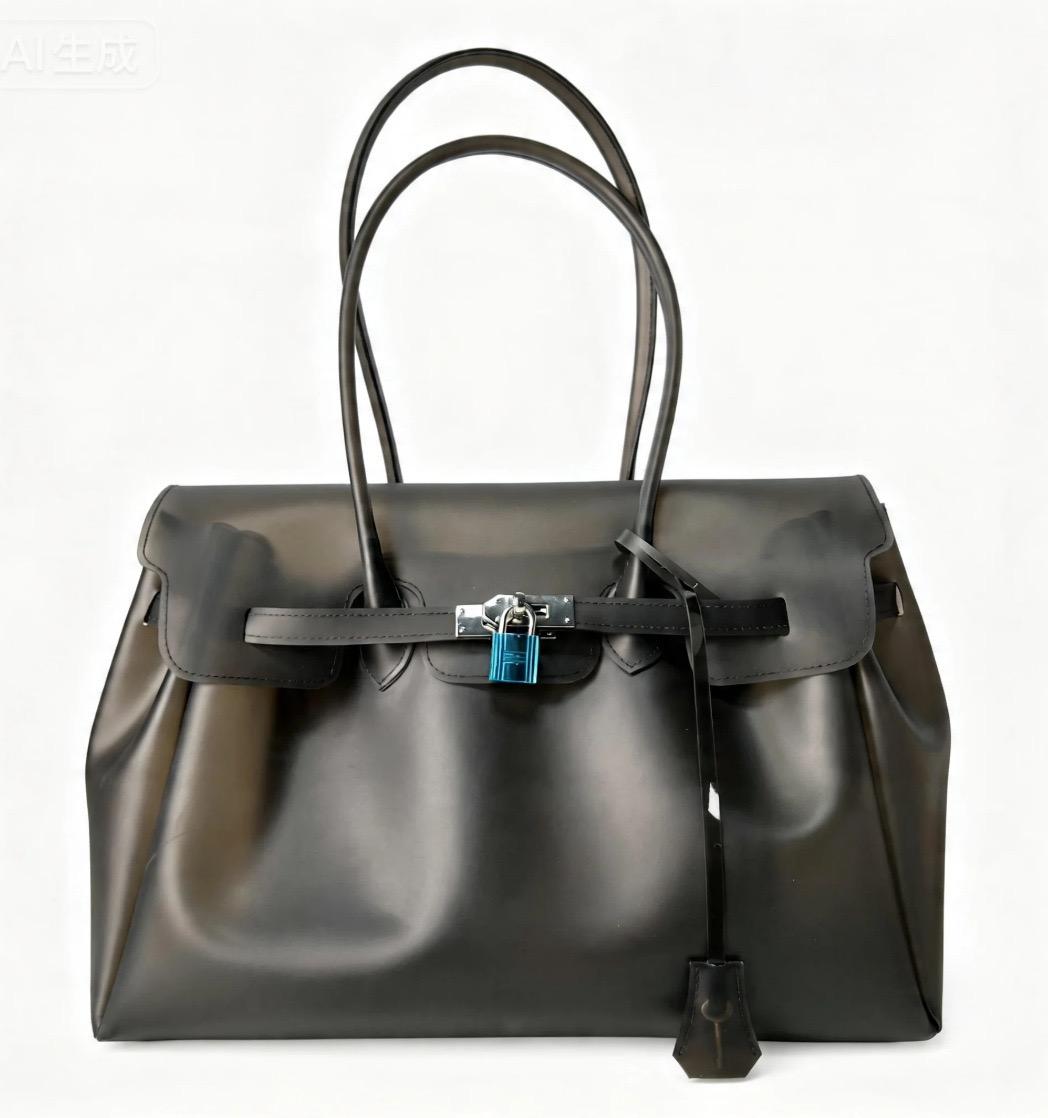 Handbag, TPU transparent jelly bag, shoulder bag, tote bag.