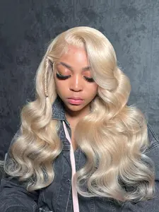 26 Inch Long Wavy Mix Blonde Wigs for Women, Gorgeous Fluffy Wave Wig without Bangs, Glueless Ready To Wear Wig, Glueless Hair Wigs