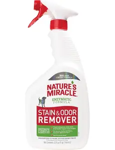 Nature’s Miracle Stain and Odor Remover Dog, 32 Ounces, Everyday Mess Enzymatic Odor Control Formula