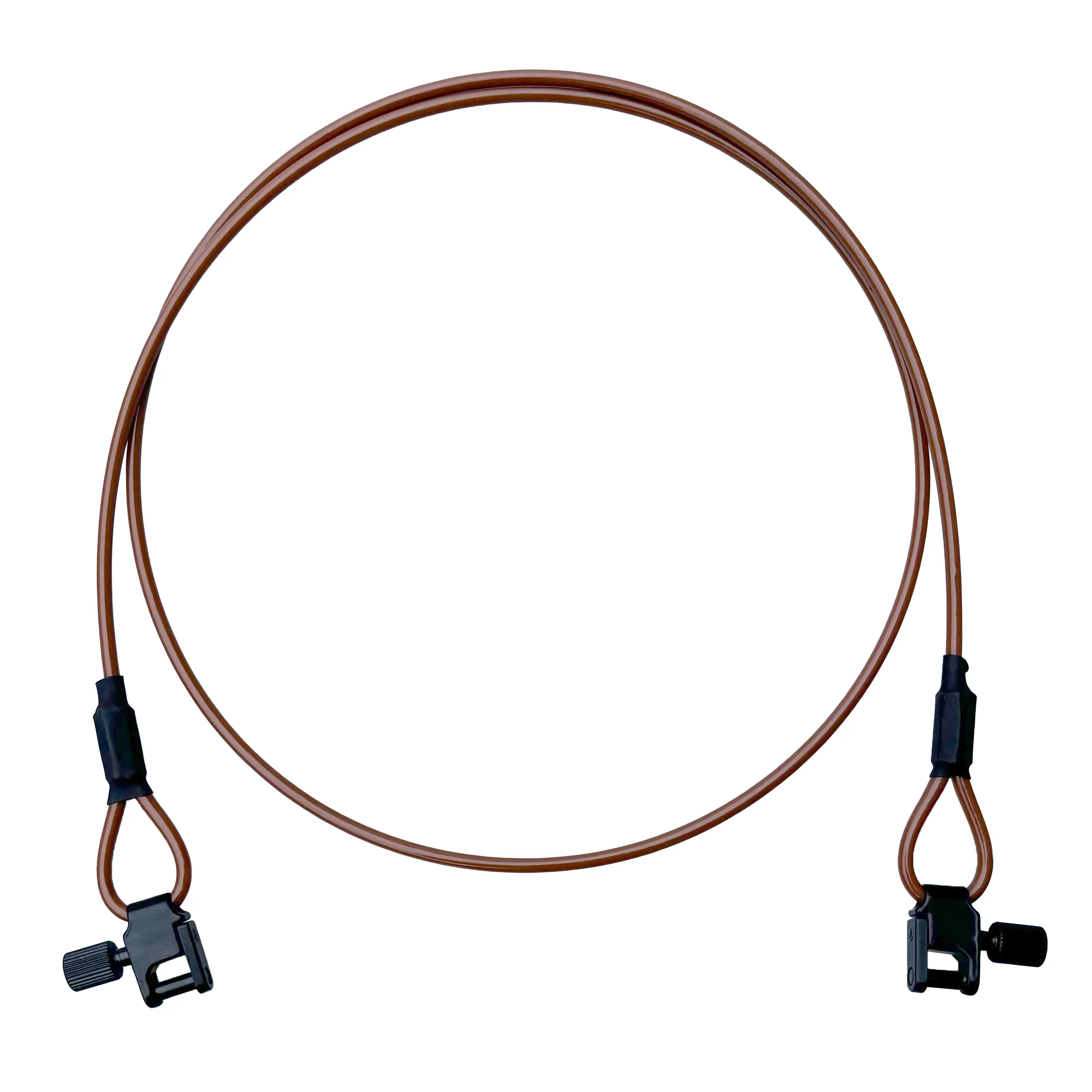Ultralight 2 Point Rifle Sling – PVC Coated Steel Gun Sling w/NeverLoose Crimps – Waterproof, Tri-lock Swivel,Packable & Snag-Free Shotgun Sling – Minimalist Chest or Shoulder Carry for Hunting & Outdoors rifle rope strap steel core flipline universal ada