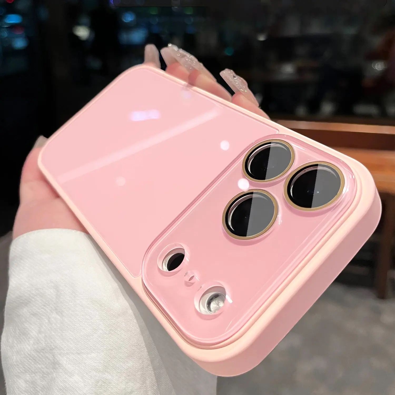 Solid Color Full Camera Lens Protection Case for iPhone 17 16 15 14 13 12 11 Crystal Slim Case Compatible with iPhone Shockproof Protective Case