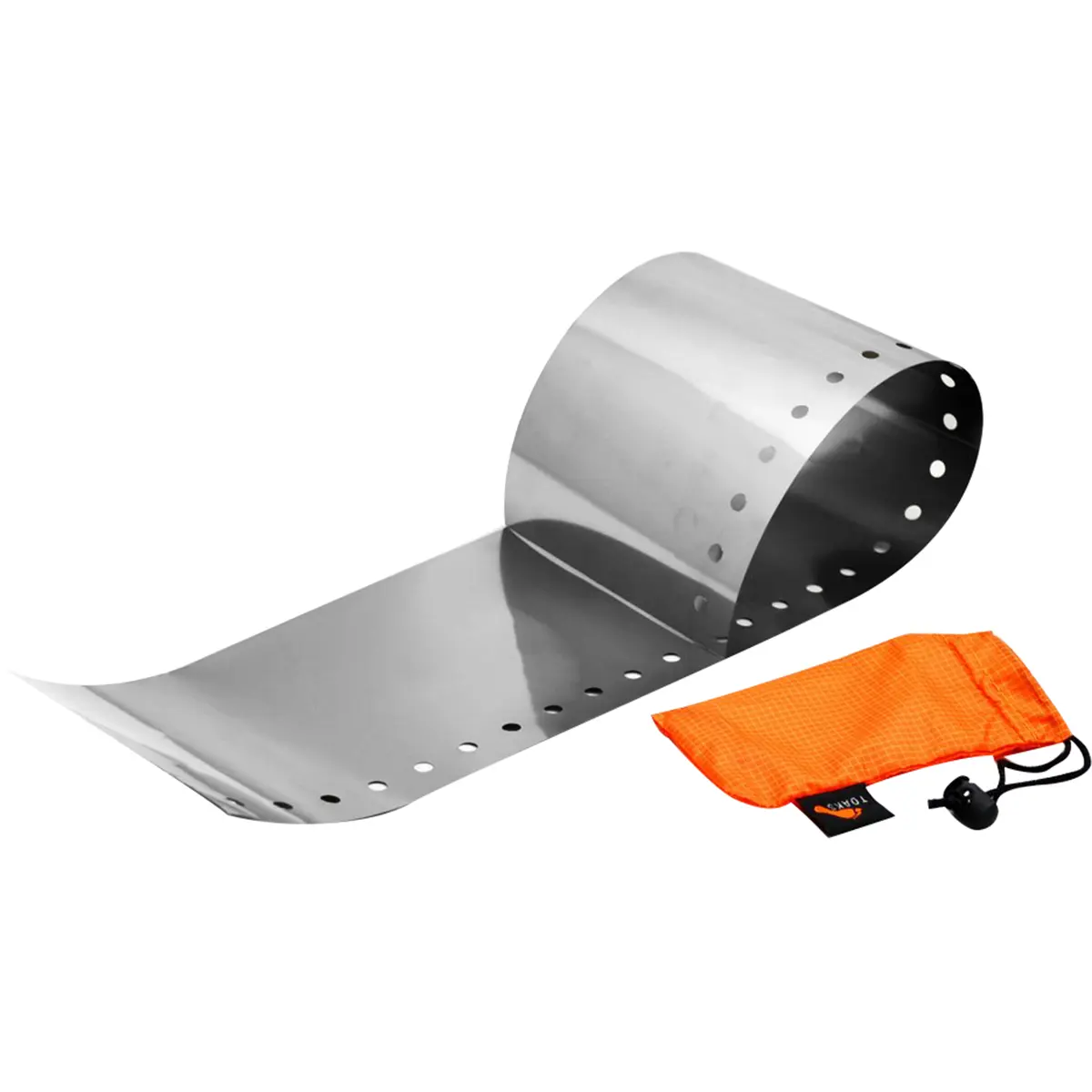 TOAKS Titanium Lightweight Windscreen WSC-01, Outdoor Camping Outdoor Cooking Supplies