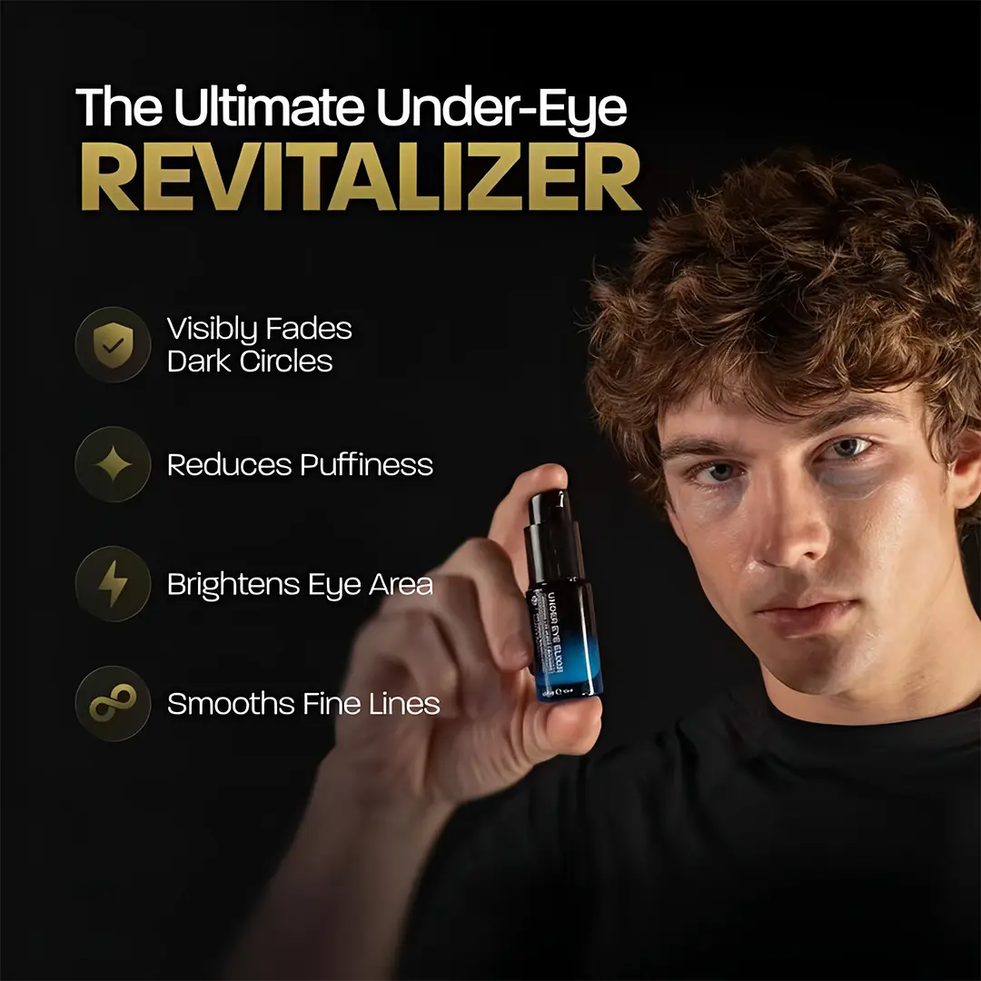 Under Eye Elixir | Brightens, De-Puffs & Revitalizes | Simple, Effective Skincare Eye Treatment