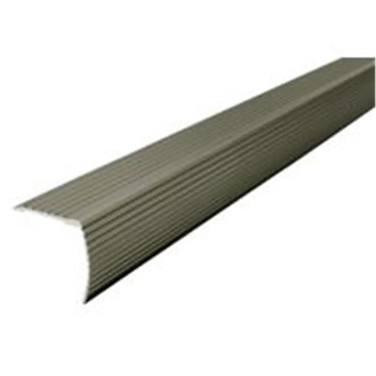 212 MAIN 72 in Fluted Shape Stair Edging Strip, Satin Nickel Finish, Self-Adhesive 3M Peel-and-Stick for Easy Installation & Safety Protection (Sports & Outdoor Sailing Use)