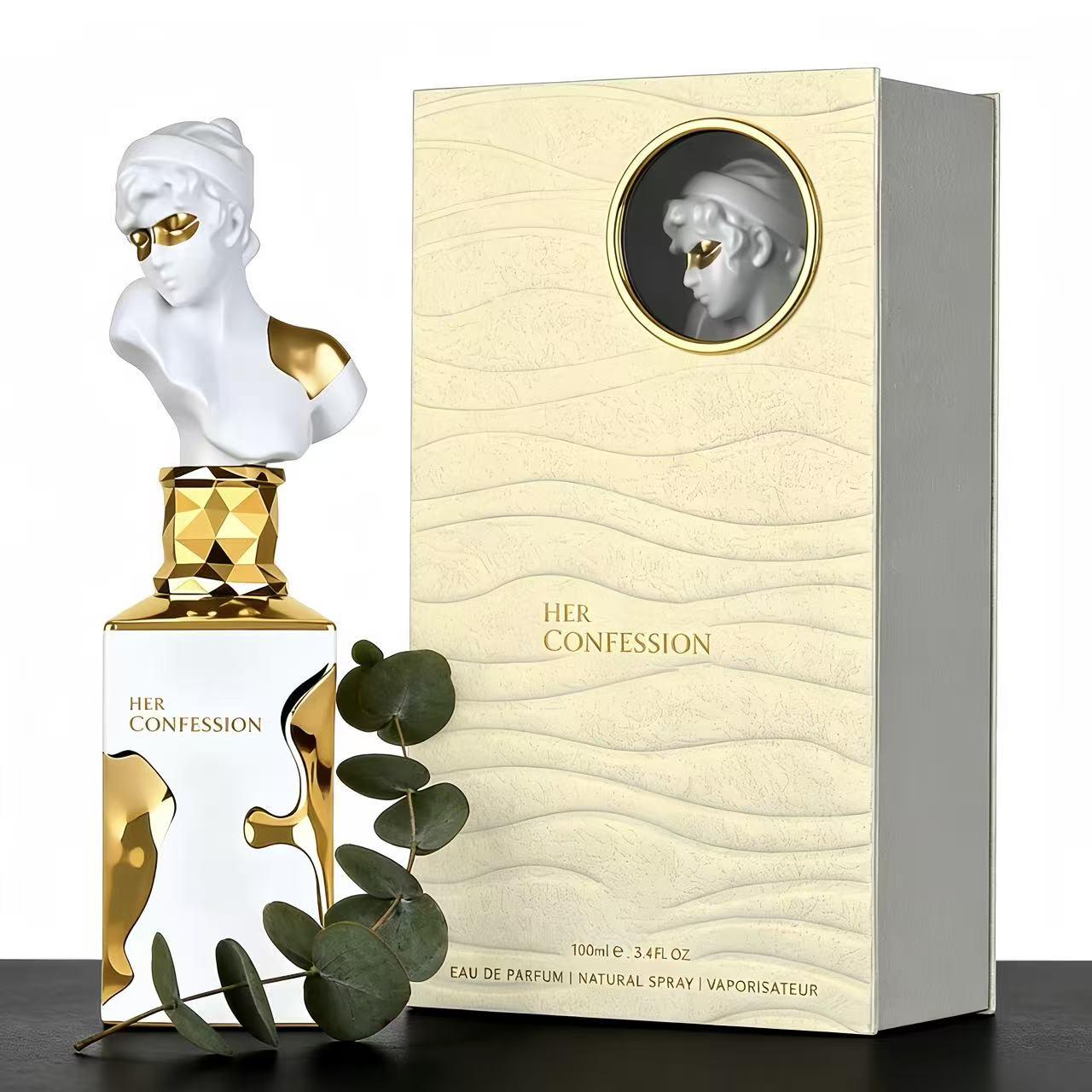 Her Confession Eau De Parfum 100ml (3.4 Oz) | New Release With Notes Of Vanilla, Jasmine & Tuberose Floral Fragrance fragrance i got you vanilla|Women's perfume|Essential for Dating|Daily perfume Her Confession Eau De Parfum 100ml (3.4 Oz) | New Release With Notes Of Vanilla, Jasmine & Tuberose Floral Fragrance fragrance i got you vanilla|Women's perfume|Essential for Dating|Daily perfume