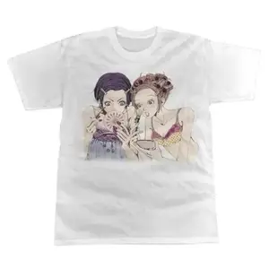 Nana and Hachi Retro Anime Vintage T-Shirt - Comfortable Unisex Cotton Crewneck, Soft Round Neck, Shortsleeve Gym Everyday Top - Printed Streetwear Fitted Casual Summer T-Shirt