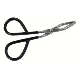 Stainless Steel Scissor Style Eyebrow Tweezers Hair Removal
