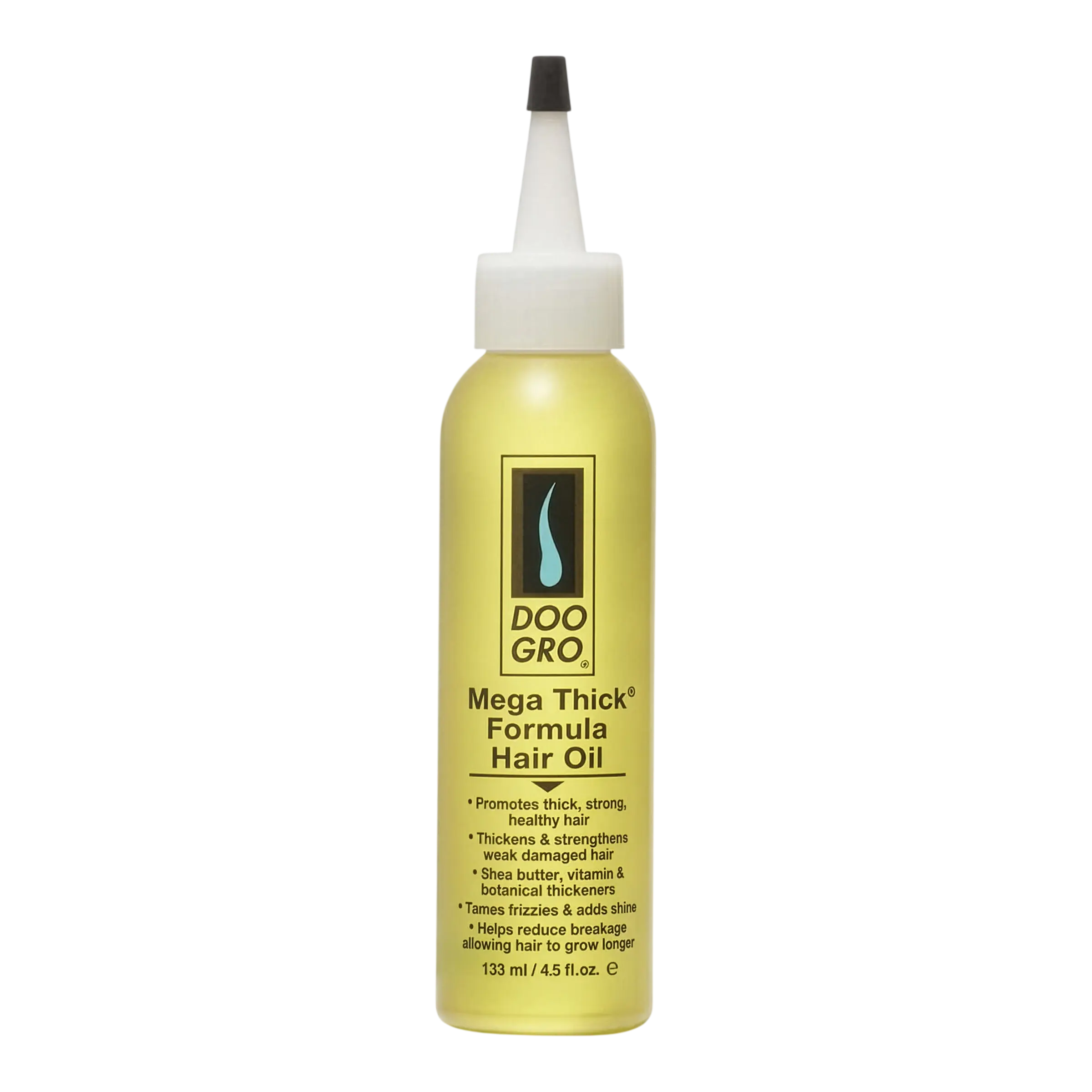 Doo Gro Mega Thick Formula Hair Oil 4.5oz | Strengthening Hair & Scalp Oil for Dry Hair