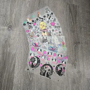 Animal UVDTF Cup Wraps 16oz - Colorful Design for Stylish Drinkware