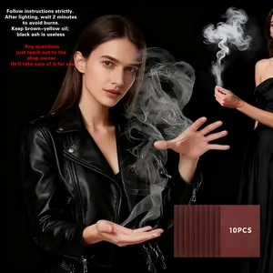 10pcs Finger Smoke Magic Trick for Church Birthday Party Props Cool Close-Up Hand Magic No Experience Required Safe Easy to Use for Mesmerizing Tricks and Unforgettable Moments - Amazing