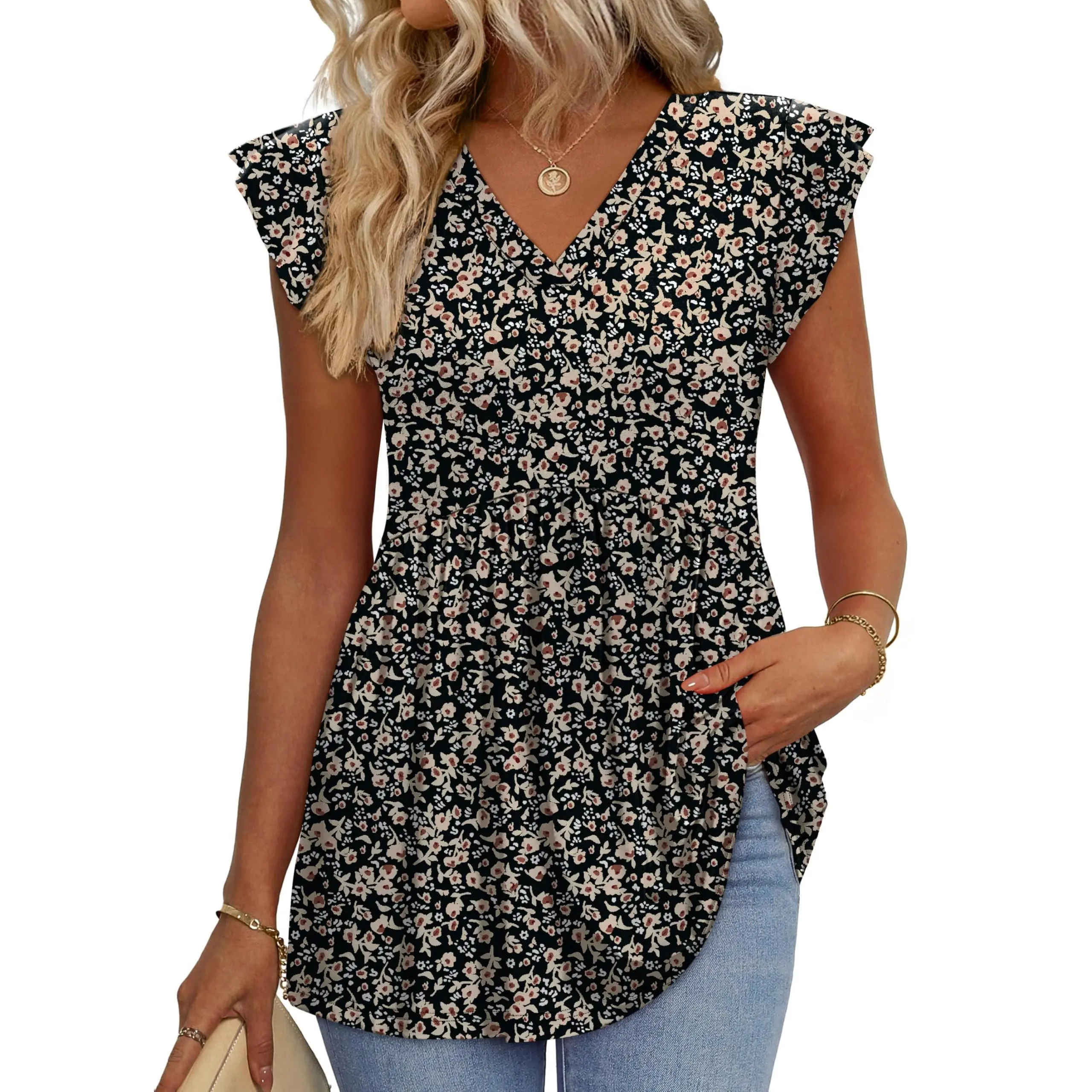 Floral Black