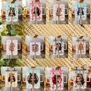 ZODIAC SIGN 20 OZ FROSTED GLASS CUP FOR COLD DRINKS