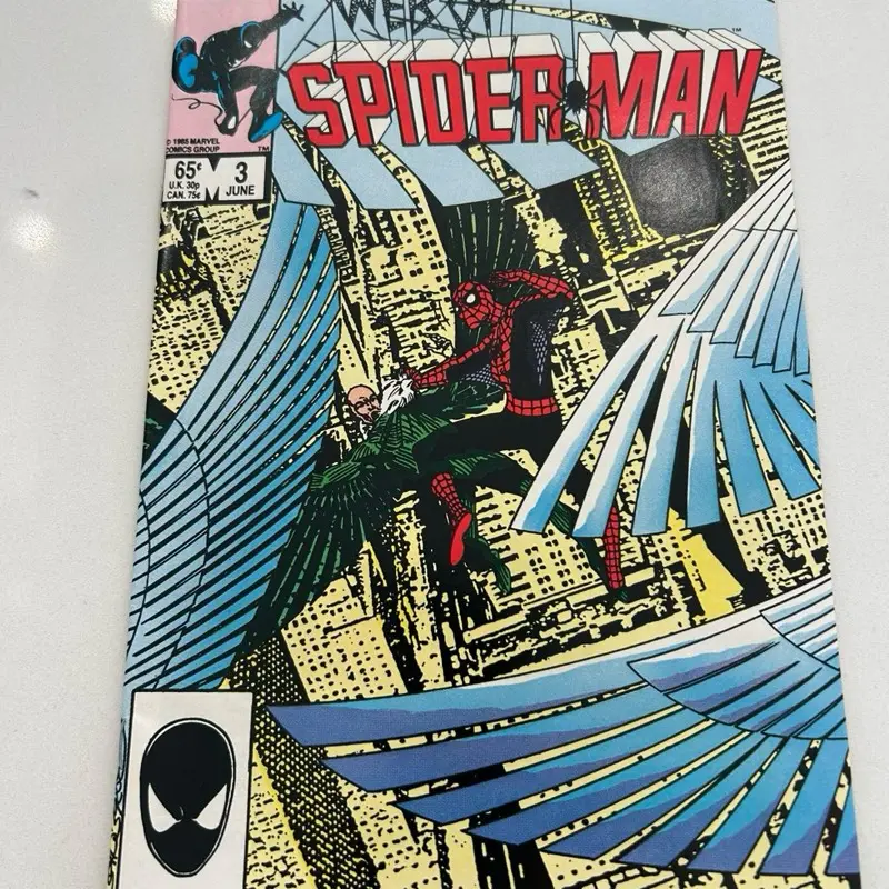 Web of Spider-Man #3 Vol. 1 1985 Marvel Comics 8.0 Comic Book