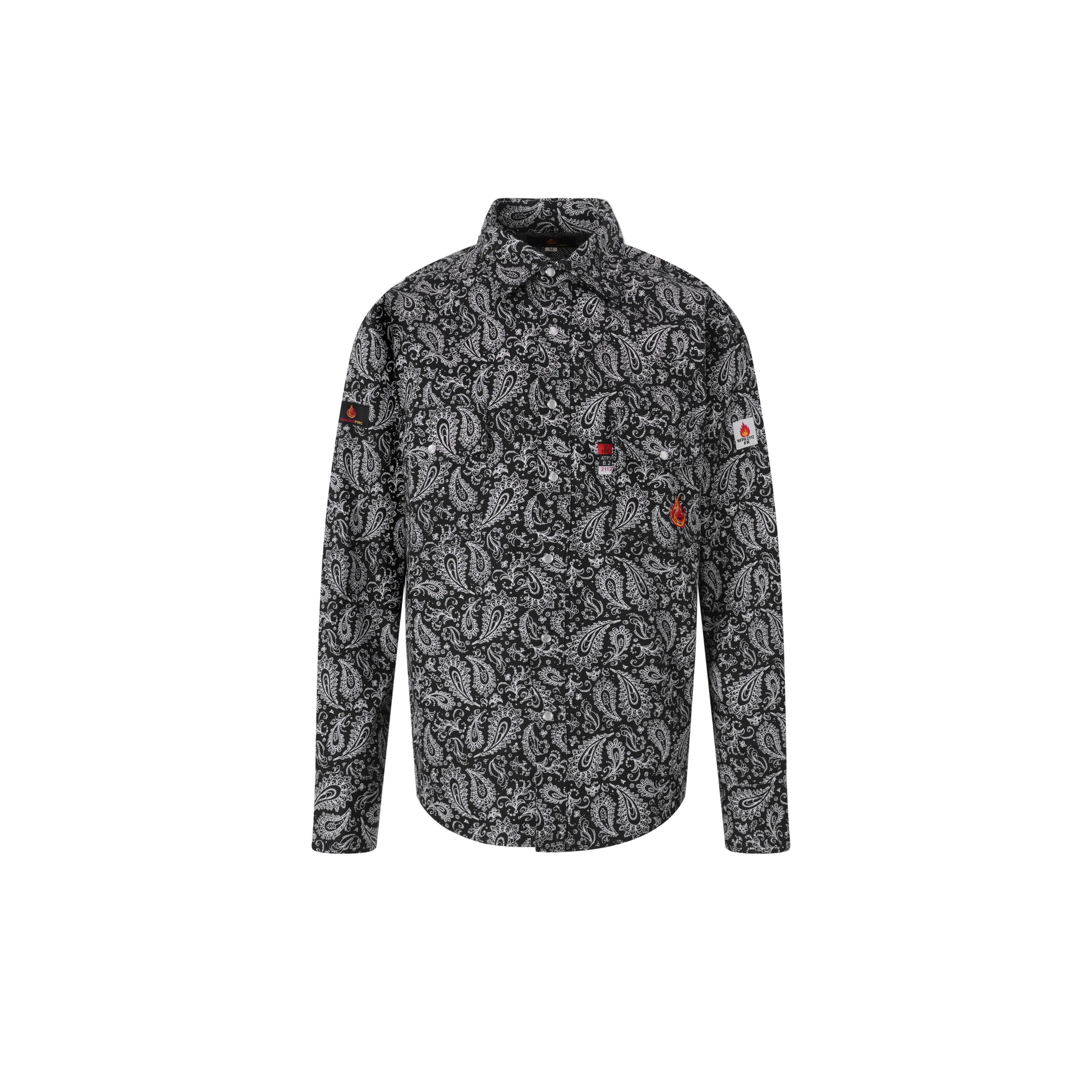 Budget FRC™ Black Paisley FR Snap Shirt