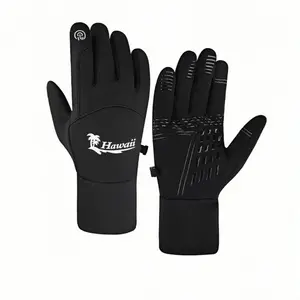 1 pair with Hawaii Hawaiian Hawaii WhiteDwinter gloves Winter Thermal Gloves Touch Screen Breathable Hiking unisex sports gloves keep warm birthday gifts Warmest