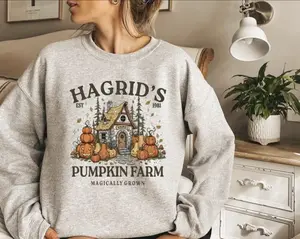 Hagrid’s Pumpkin Farm Sweatshirt, Vintage Halloween Shirt, Fall Pumpkin Patch Tee, Spooky Season Gift