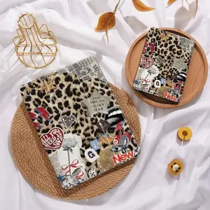 Y2K Vintage Leopard Print Tablet Case Protective Cover, Fits iPad 10th Gen, iPad 9/8/7, iPad Air 5/4, iPad Pro 11, Anti-Drop Protection, Fashion Design
