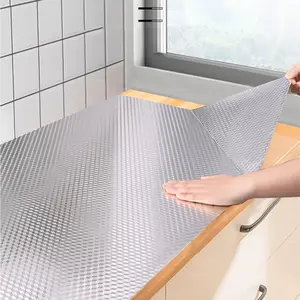 Self-Adhesive Kitchen Oil Splashback Sticker, Heat Resistant Waterproof Wall Film, Peel & Stick No Residue, Drawer Liner Cabinet Cover, Fire Retardant Anti-Grease Barrier for Countertop Multi-Surface Decorative Wallpaper