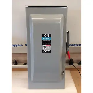 Siemens GF223NR Single Phase 100A 240VAC Nema3R Fusible General Duty Safety Switch