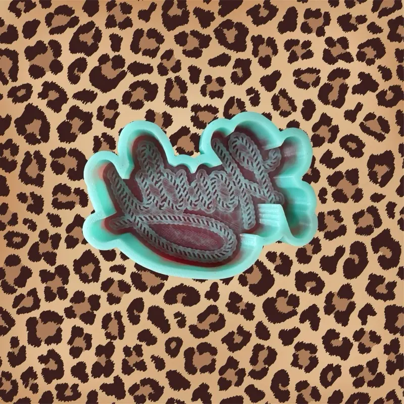 Rope Howdy Freshie Mold