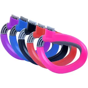 Phininia Grocery Bag Carrier Plastic Bag Carrying Handle Shopping Bag Holder Holds 100lbs Heavy Duty Ergonomic Grip for Bags Buckets