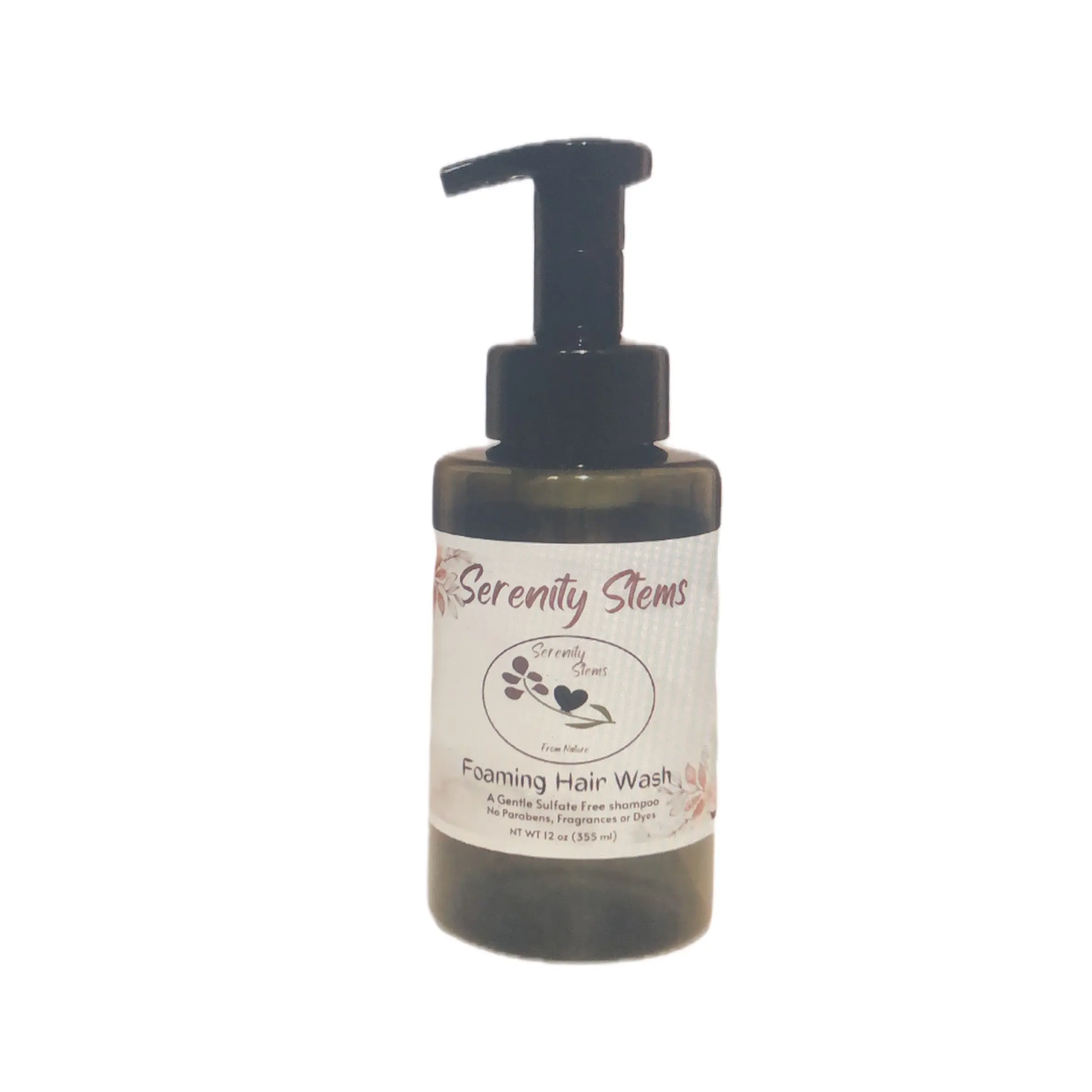 Foaming Hair Wash Silicone Free Fragrance Free Organic Shampoo Haircare Cleanser  Cleansing unscented Comfort shampoo