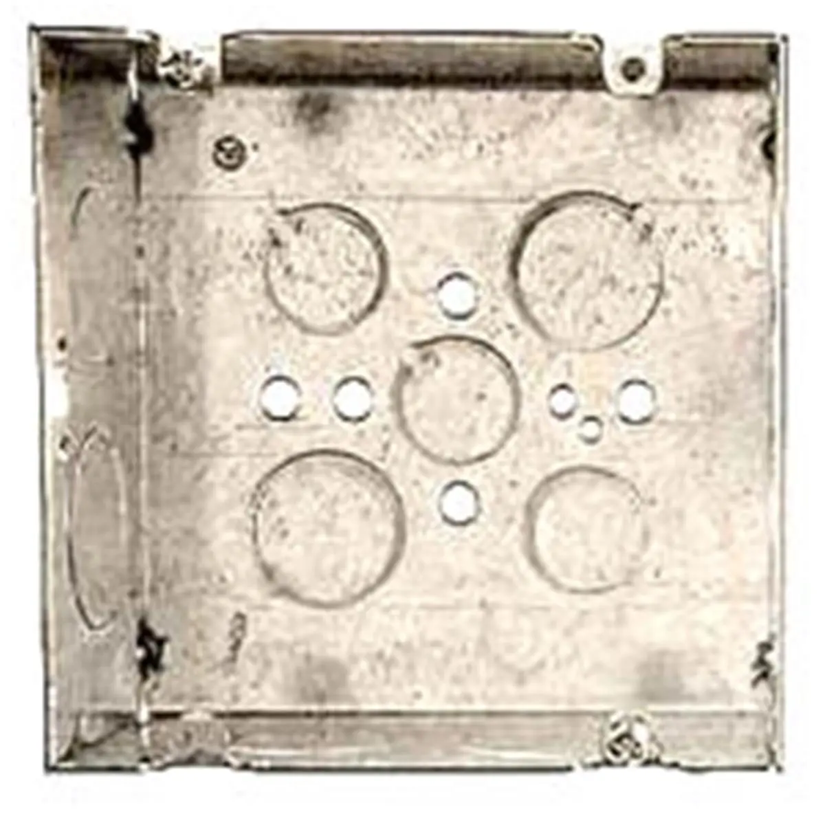 212 MAIN Hubbell Raco UL Listed Heavy-Duty Metal Electrical Box, 4.69 in. Square, for Wiring Access Needs