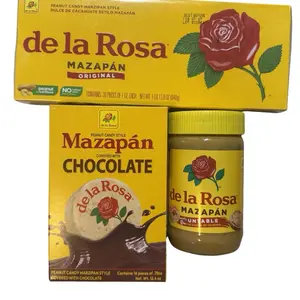De la Rosa Mazapán bundle -Mazapán -chocolate covered Mazapán -Mazapán spread 3 pack  Baking Bake Cream