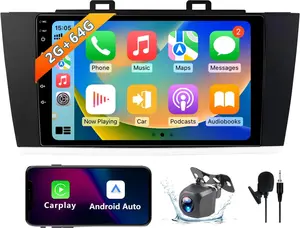 Android 13 Car Radio Compatible with Subaru Legacy Outback 2015-2018, 9 Inch 2+64G Car Stereo Support Wireless CarPlay/Android Auto/Bluetooth/GPS Navigation/SWC/FM Radio/Backup Camera
