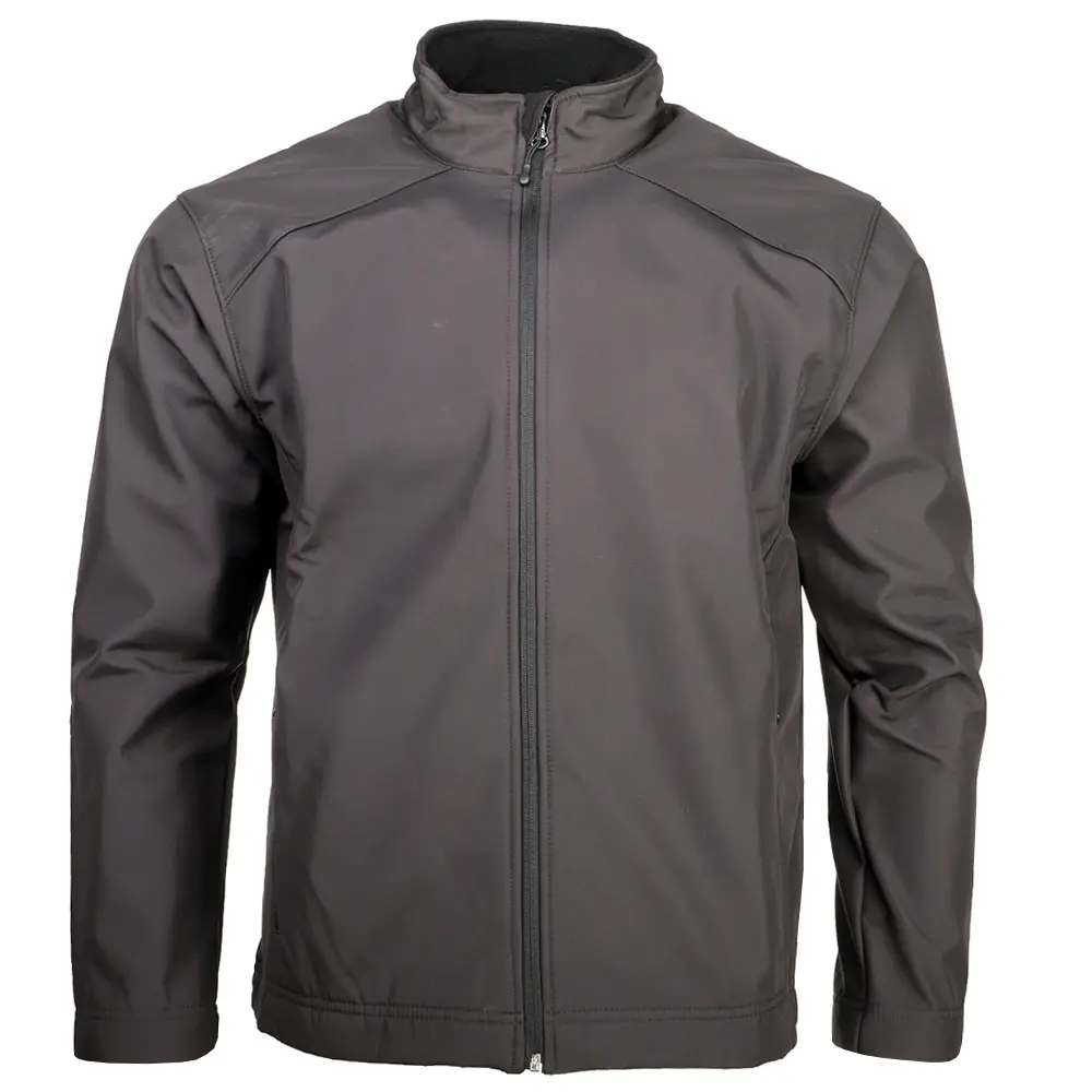 PAGE and TUTTLE Mens Softshell Jacket Casual Outerwear Athletic - Black