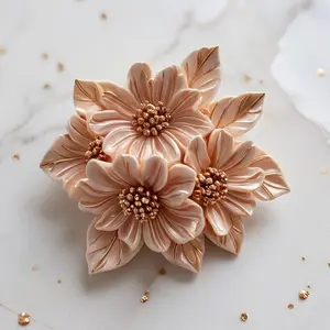 3D Daisy Cluster Silicone Resin Mold, Soap Making Mold, Ideal for Handmade Scented Candles, Resin Crafts, Soap, Gypsum, Clay, Home Decor, Gift Ideas