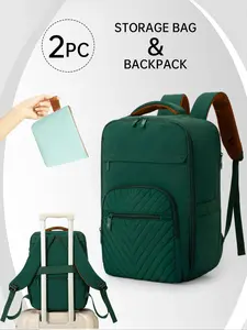 Viz Airline Cabin Bag 40x30x20cm, Lightweight Travel Backpack, 17 Inch Laptop Compartment, Adjustable Straps, Durable Polyester Fiber