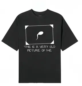 “Very Old Picture of Me” Funny Meme Shirt | Dark Humor Graphic Tee | Viral TikTok Trend | Oversized Y2K Streetwear