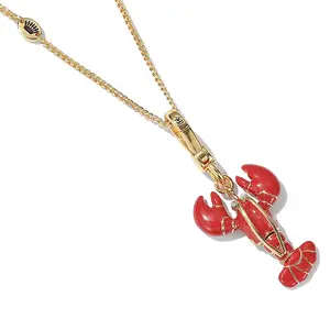 Summer OCEAN VIBES! EXQUISITE ENAMEL Lobster JEWELRY for SUMMER STACKING, DIY as a BAG CHARM or KEYCHAIN, Perfect GIFT IDEA for CLASS OF 2026.