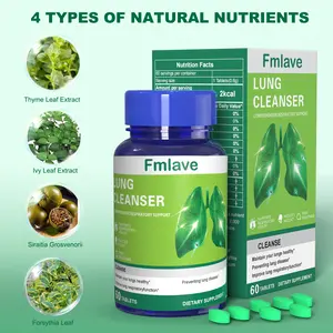 【Fmlave】 LUNG CLEANSER PRESSED CANDY Maintain Lung Health Support Free Breathing Antioxidant Develop Immunity