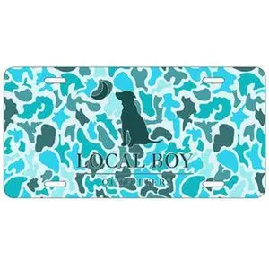 Local Boy Outfitters LBO Logo License Plate