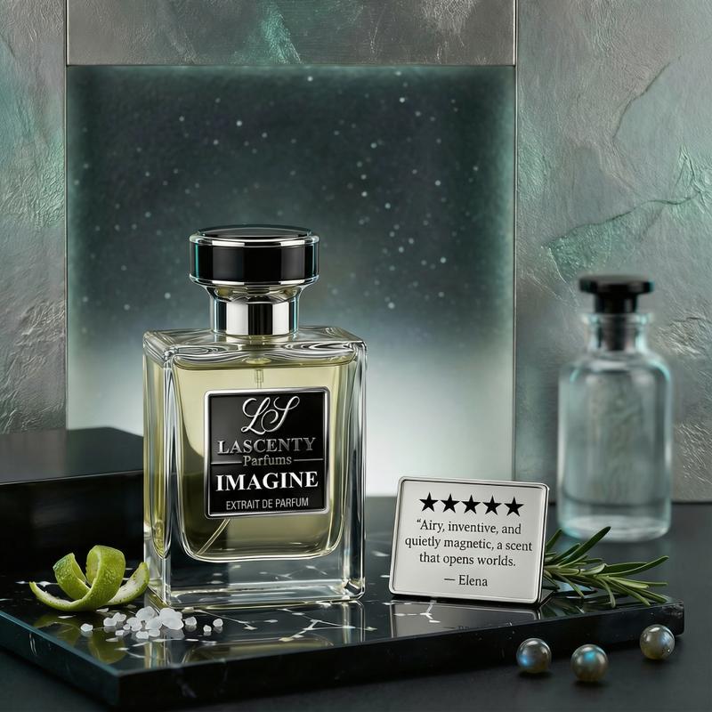IMAGINE by LaScenty | Inspired by L. VTN Imagination Fragrance | Perfume Smells Like Fresh Woody Citrus Imagination Impression | Unisex Extrait Concentration
